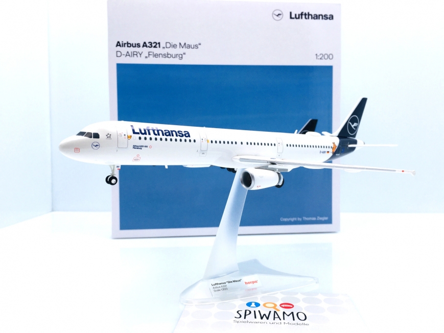 Herpa 559959 - Lufthansa Airbus A321 