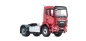 Mobile Preview: Wiking 077653 - MAN TGS 18.510 4x4 BL 2-Achs Zugmaschine - rot - 1:32