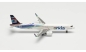 Preview: Herpa 534109 - Arkia Israeli Airlines Airbus A321neo - Blue variant