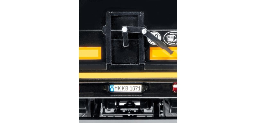 Wiking 077657 - Krampe Rollbandwagen SB II 30/1070 - rot - 1:32