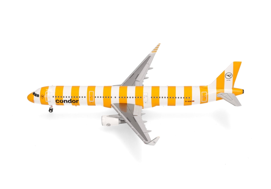 Herpa 572576 - Condor Airbus A321 “Sunshine” – D-AIAD - 1:200