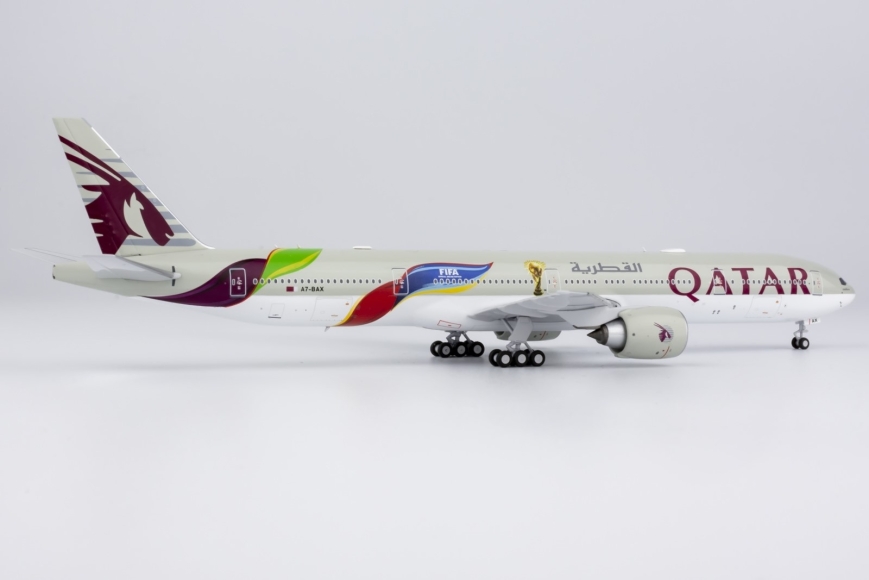NG Models 73029 - Boeing 777-300ER Qatar Airways "FIFA World Cup Qatar 2022 cs" A7-BAX - 1/400