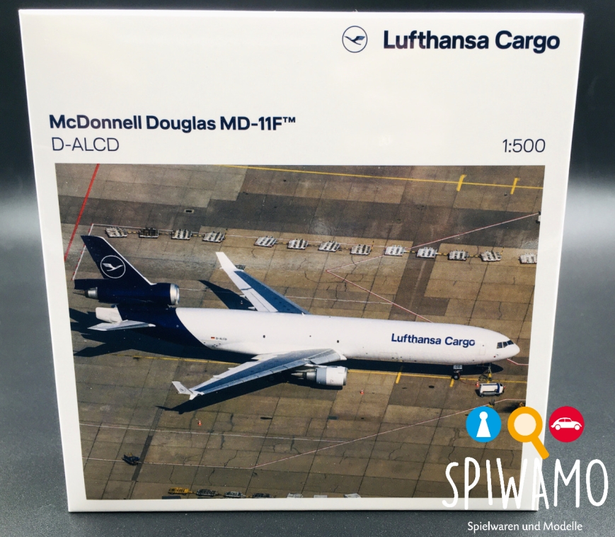 Herpa 535212 - Lufthansa Cargo McDonnell Douglas MD-11F – D-ALCD