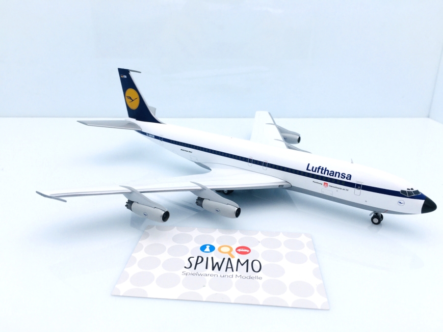 Herpa 572019 - Lufthansa Boeing 707-400 (Hamburg Airport) - D-ABOB