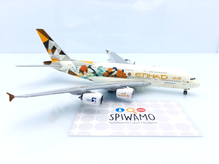 JC Wings XX4278 - Airbus A380-800 Etihad Airways "Choose South Korea" A6-APD - 1/400