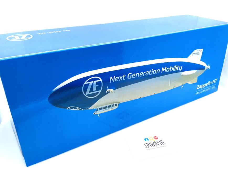Herpa 571494 - Zeppelin Reederei Zeppelin NT “ZF - Next Generation Mobility” – D-LZZF - 1:200