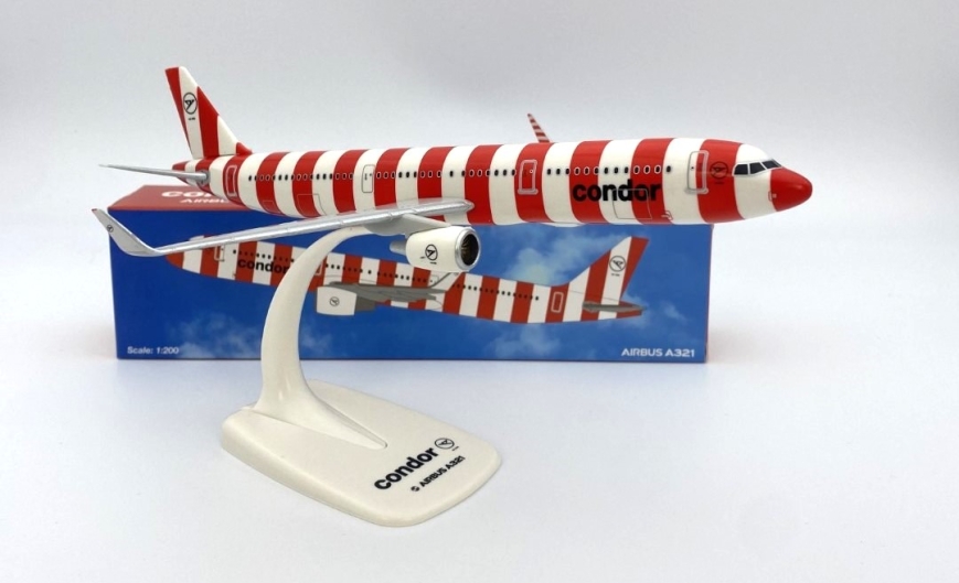 Limox Wings / PPC - PPC200CFG008 - Airbus A321-200 Condor "Passion" Red Stripes - 1/200