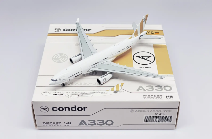 JC Wings XX40115 - Airbus A330-200 Condor D-AIYC - 1/400