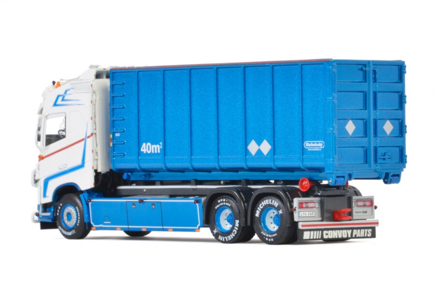 WSI 01-3342 - VOLVO FH4 GLOBETROTTER 6x2 - Abrollcontainer - Loods Akeri