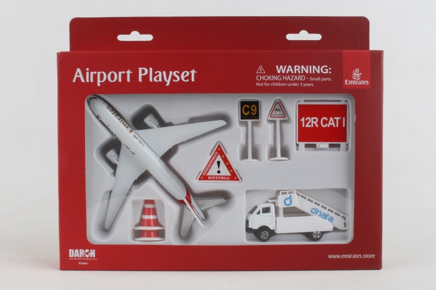 Limox Toys RT9901 - Airport Play Set Emirates