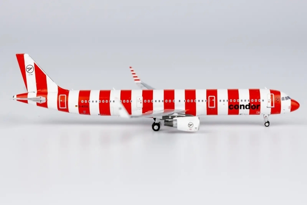 NG Models 13046 - Airbus A321-200/w Condor "Passion" Red Stripes Livery D-ATCG - 1/400