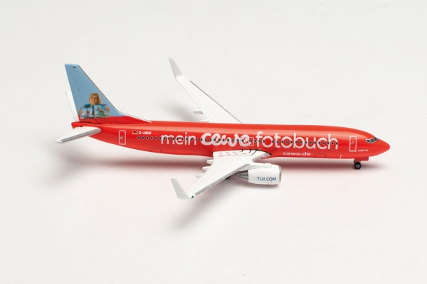 Herpa 536134 - TUIfly Boeing 737-800 “Cewe Fotobuch” – D-ABMV - 1:500