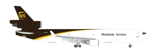 Herpa 537094 - UPS Airlines McDonnell Douglas MD-11F (updated livery) – N265UP - 1:500