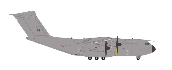 Herpa 572729 - Spanish Air Force Airbus T.23 (A400M Atlas) - 311th/312th Squadron, 31st Wing (Ala 31), Zaragoza Air Base – T.23-08 (31-28) - 1:200
