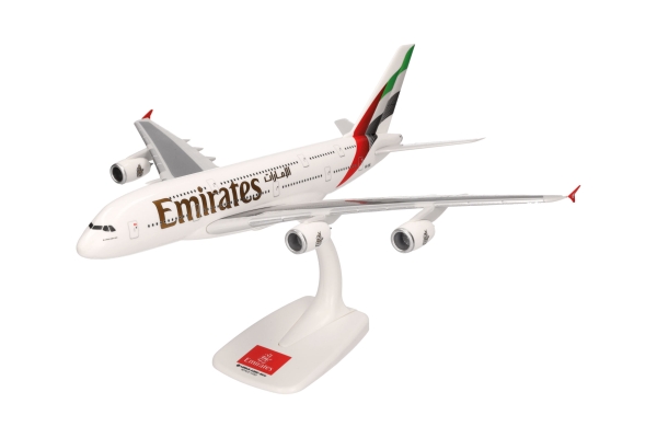 Herpa 614054 - Emirates Airbus A380 - new 2023 Colors - A6-EOE - Snap-Fit - 1:250