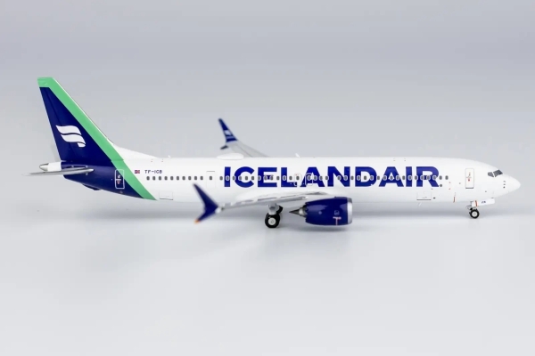 NG Models 89006 - Boeing 737-MAX9 Icelandair "Green" tail; named "Langjökull" TF-ICB - 1/400