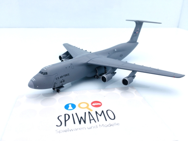 Herpa 536035 - U.S. Air Force Lockheed Martin C-5M Super Galaxy - 68th Airlift Squadron, 433rd Airlift Wing, Joint Base San Antonio – 87-0027 “City of San Antonio”