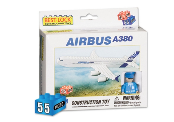Limox Toys BL380 - Airbus A380 Construction Toy (55 Teile)