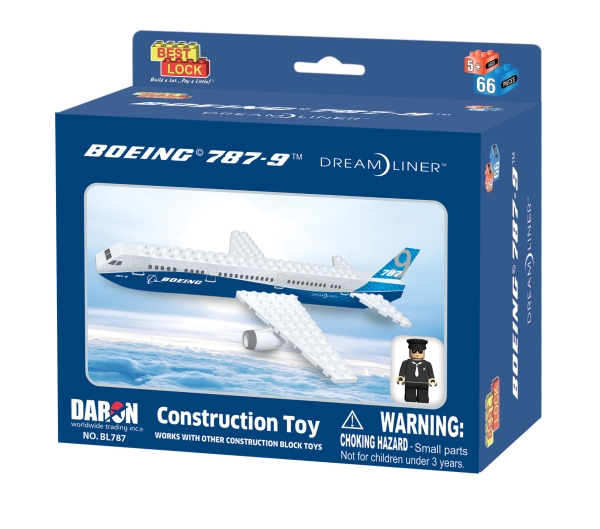 Limox Toys BL787 - Boeing 787 Dreamliner Construction Toy (55 Teile)