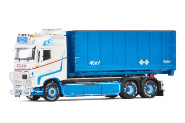WSI 01-3342 - VOLVO FH4 GLOBETROTTER 6x2 - Abrollcontainer - Loods Akeri