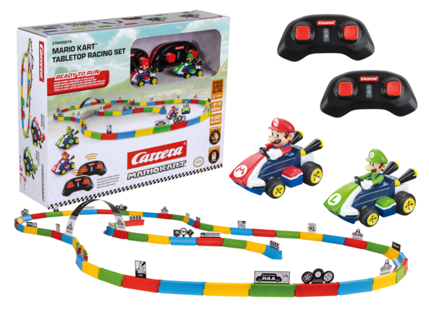 Carrera - 2,4GHz Mario Kart(TM) Tabletop Racing Set - Mario Carrera RC