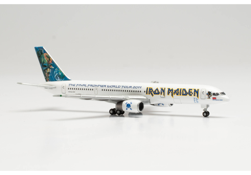 Herpa 535267 - Iron Maiden (Astraeus) Boeing 757-200 “Ed Force One” - The Final Frontier World Tour 2011 – G-STRX