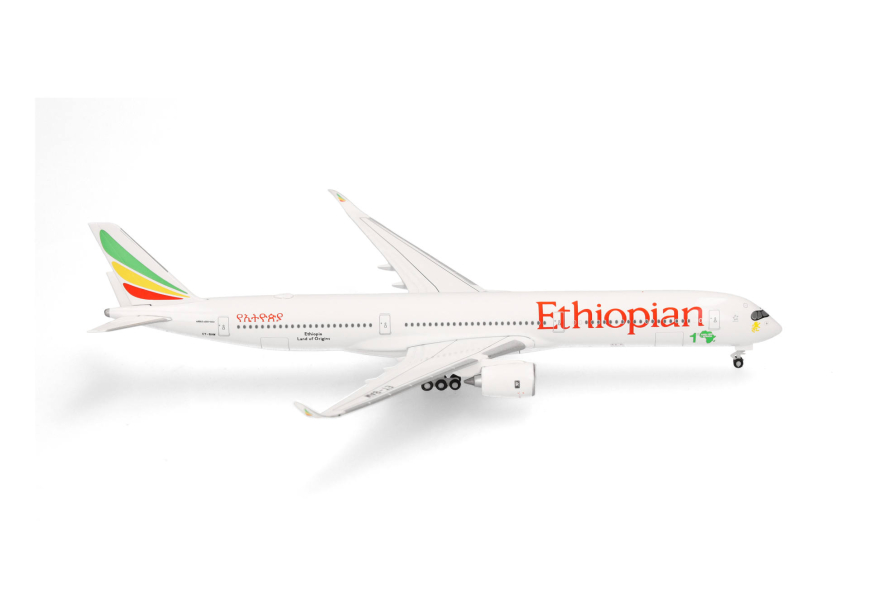 Herpa 538428 - Ethiopian Airlines Airbus A350-1000 - ET-BAW - 1:500