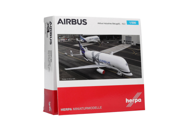 Herpa 534284-003 - Airbus Industries BelugaXL - XL#3 - F-GXLI - 1:500