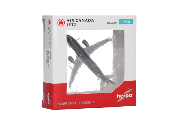 Herpa 537742 - Air Canada Jetz Airbus A320 - C-FNVV - 1:500