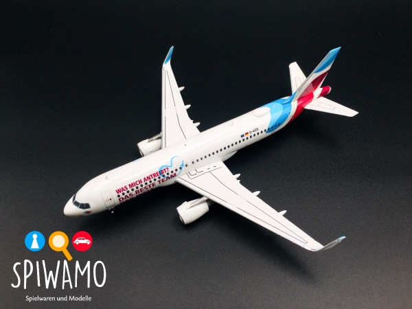 Herpa 571838 - Eurowings Airbus A320 “Teamflieger” - D-AIZS