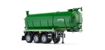 Wiking 077656 - Kotte Tanksattelauflieger garant TSA 30.000 - laubgrün - 1:32