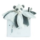 Doudou DC3548 - Traumfänger Panda Schmusetuch Blüte 26cm Attrape-Rêves