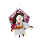 Doudou DC4048 - Vogel Cui-Cui terrakotta (mit Zwitschern) 22cm Colline aux oiseaux